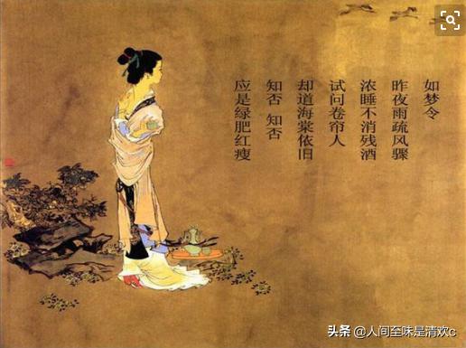 李清照的词精选十首_李清照的词精选十首解析
