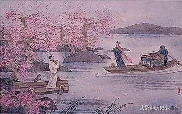 桃花潭水深千尺不及汪伦送我情