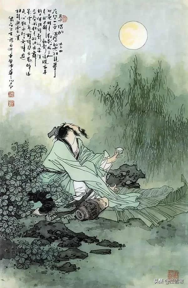 月下独酌 李白_月下独酌李白翻译