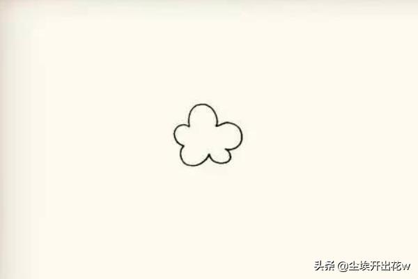 梅花简笔画(梅花简笔画简单又好看)